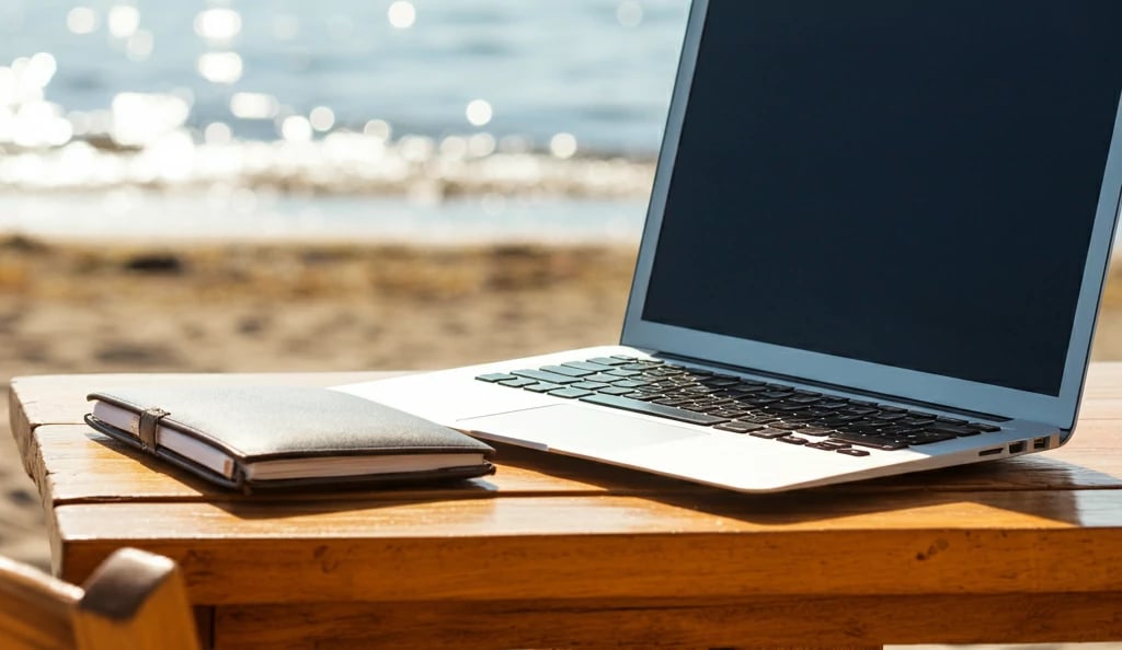 beach-laptop